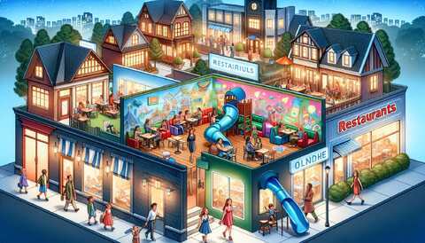 Чудесные рестораны: рейтинг и детская комната