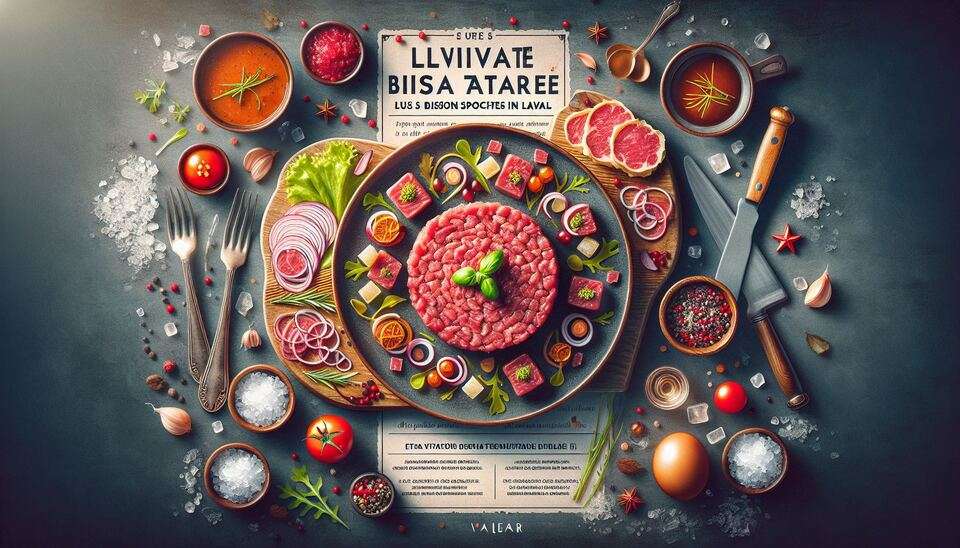 Laval's Ultimate Spots for Bison Tartare Delights>