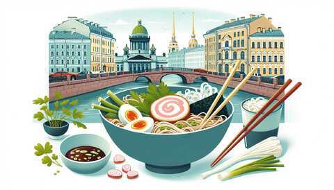 Лучшие рестораны рамена в Санкт-Петербурге