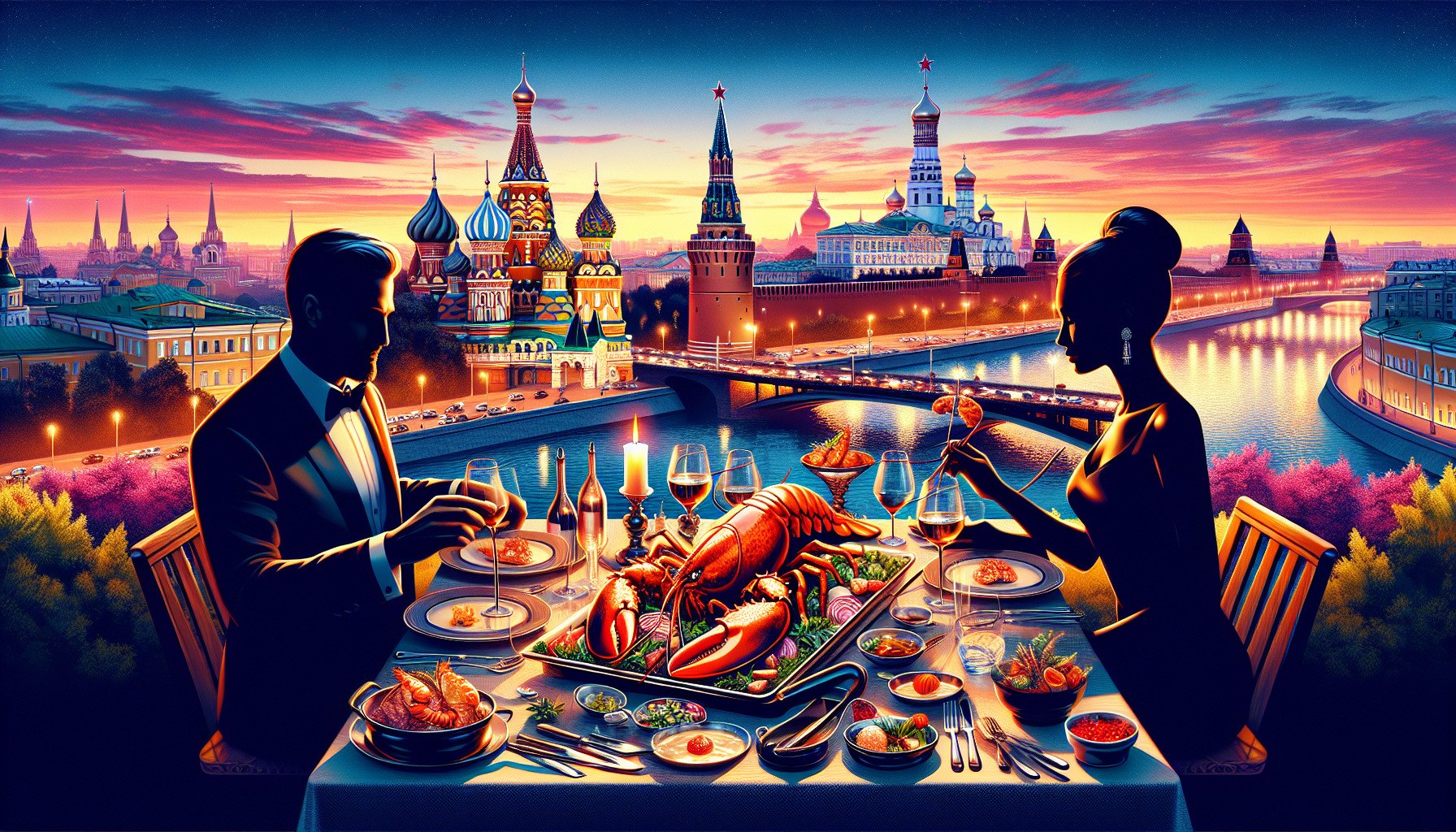 Лучшие рестораны в Москве с лобстером