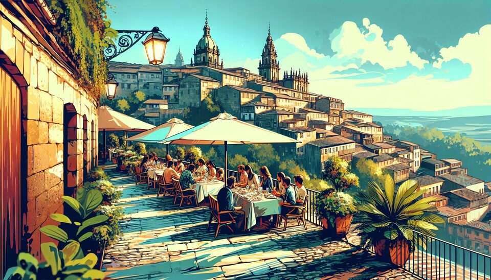 Restaurantes Especiales en Santiago de Compostela>