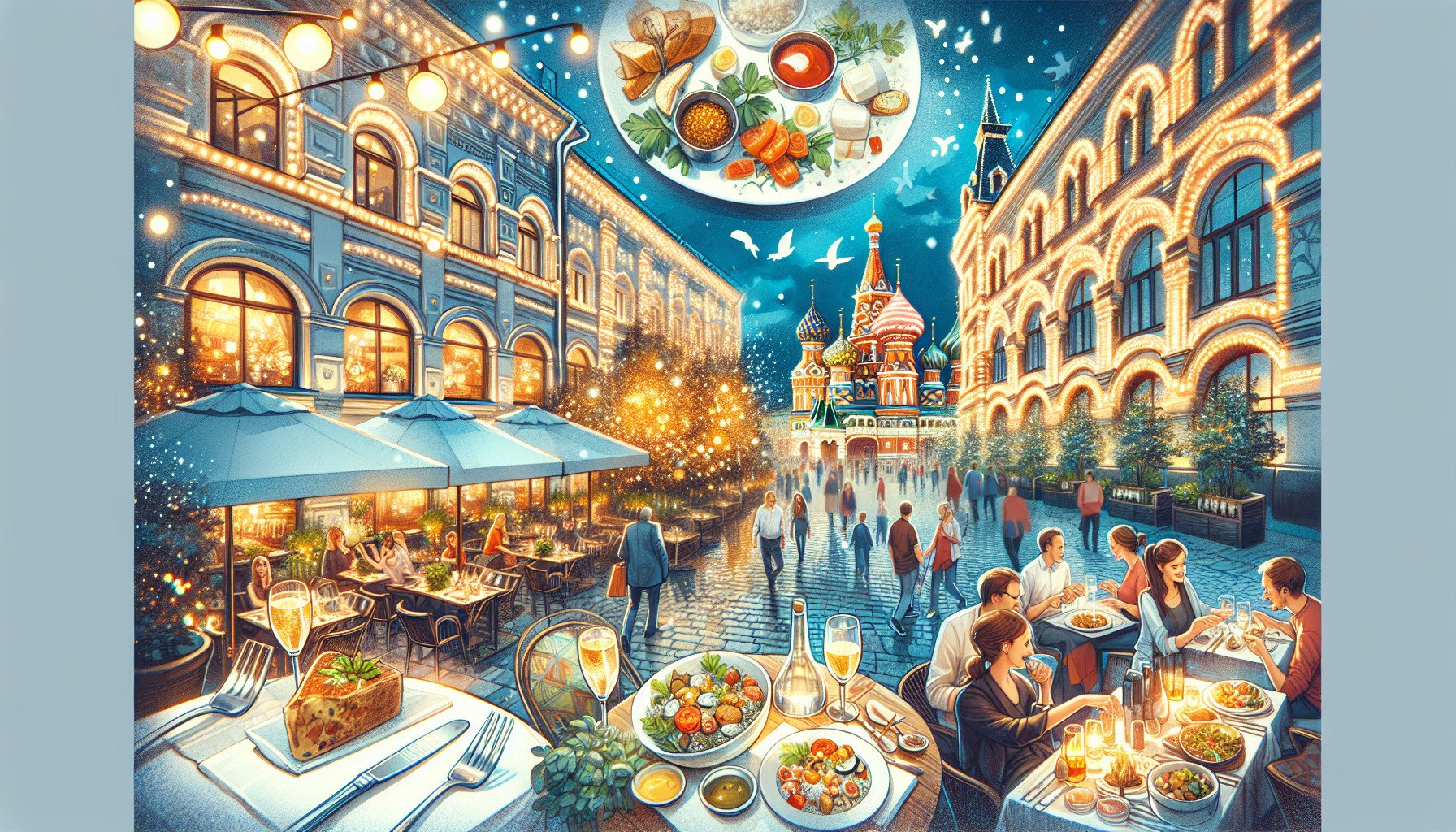 Вкусные рестораны Москвы: найди свой идеал