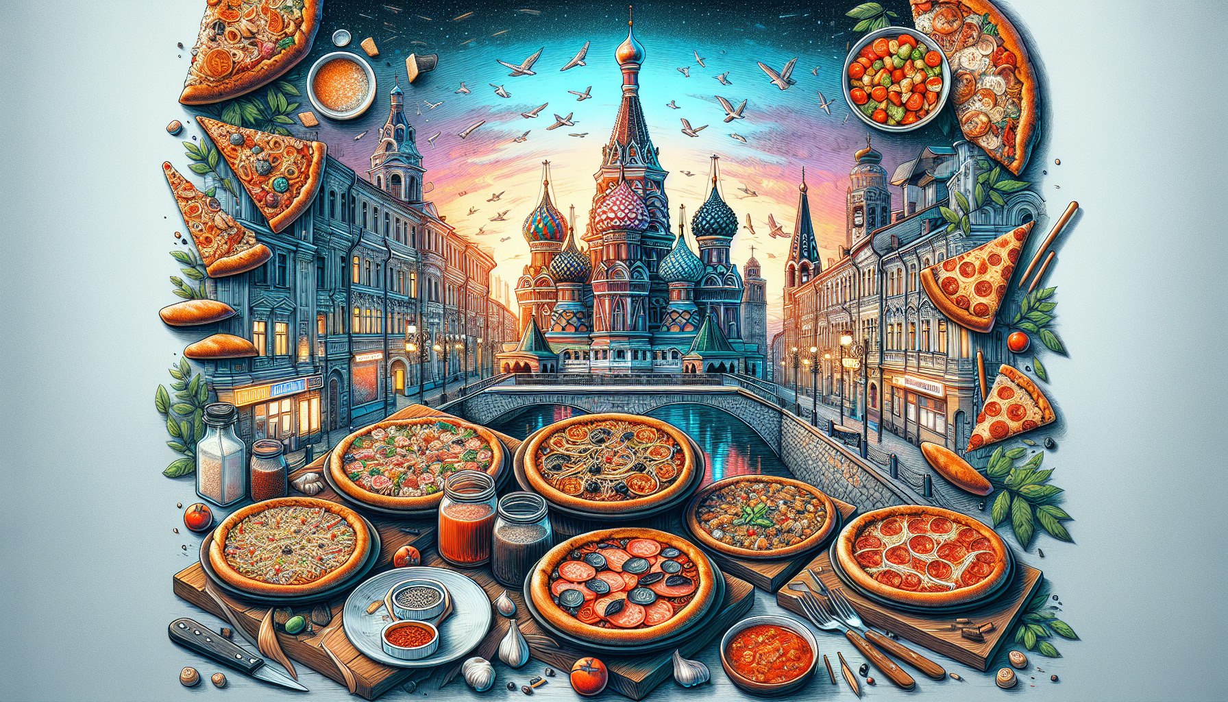 В Саратове лучшие пиццерии: пицца и pizza!