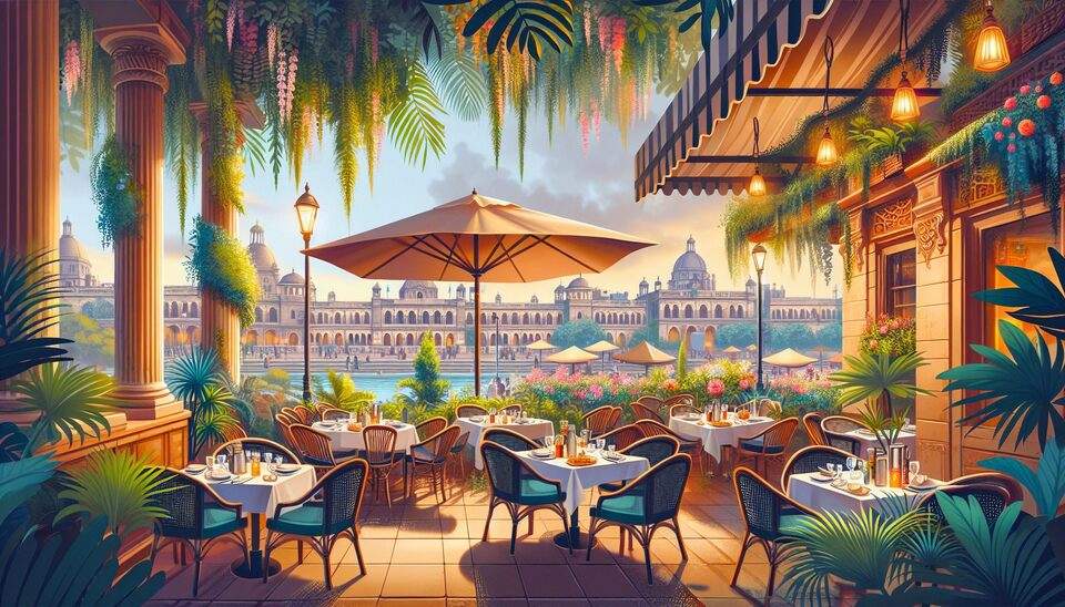 Charming Outdoor Seating Restaurants in Patna>