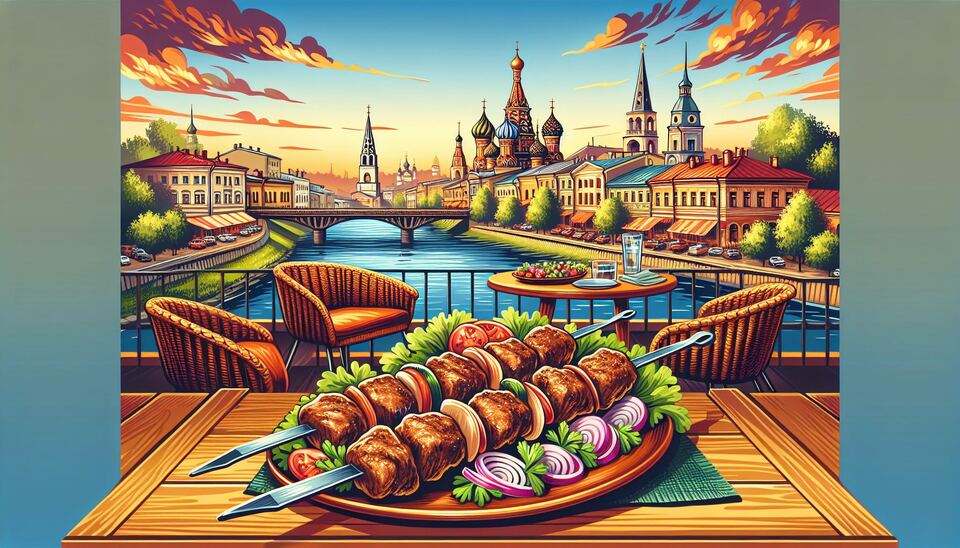 Лучшие шашлычные Калуги с бараниной>