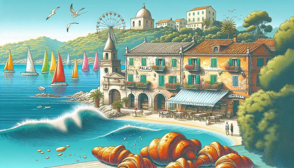 Deliziosi Cornetti a Palau: Gusta la città!>