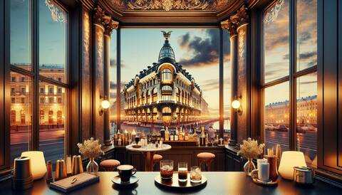 Лучшие кафе с барной стойкой в Санкт-Петербурге