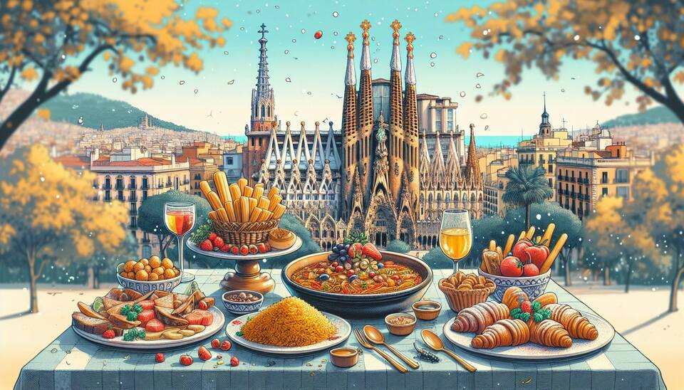 Deléitate con platos típicos de Barcelona>
