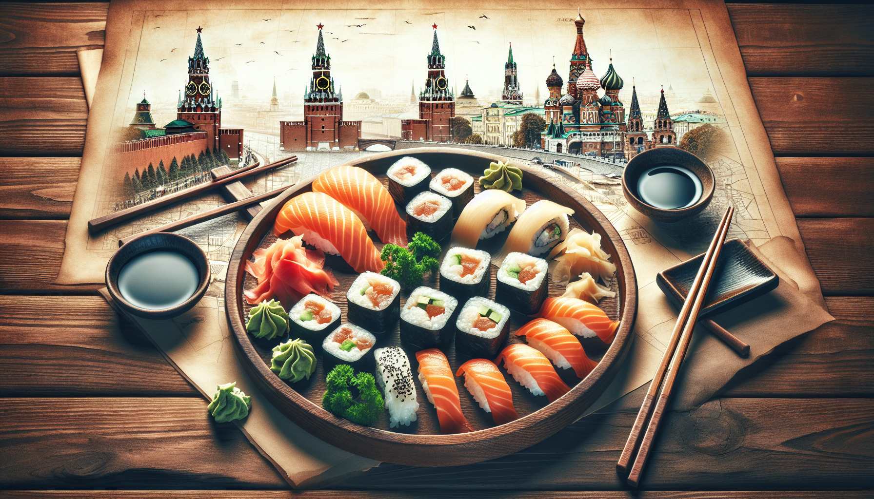 Лучшие рестораны суши в Москве