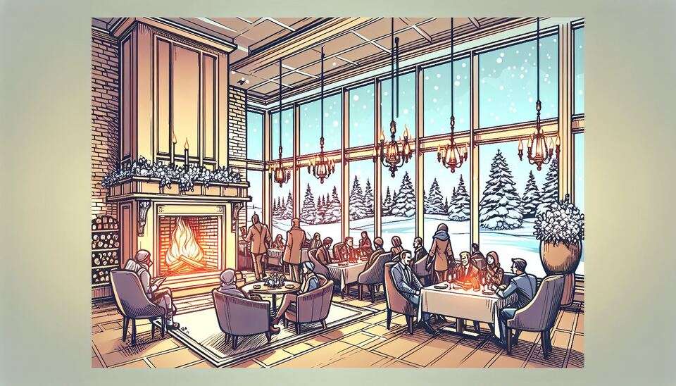 Рестораны Архангельска с камином для уютного вечера>