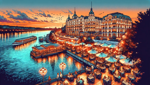 Лучшие рестораны на набережной с видом на Волгу