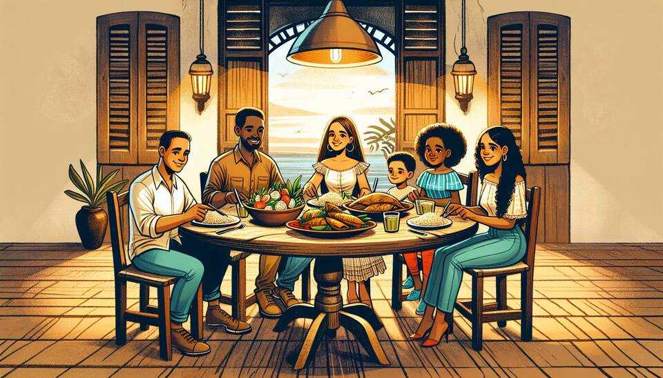 Family Fun Dining in Santiago De Los Caballeros>