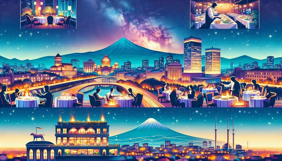 Огонь и Шоу: Лучшие Рестораны Еревана>