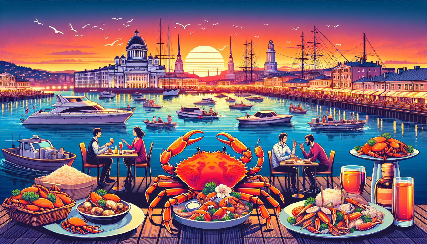 Вкуснейшие рестораны крабов во Владивостоке