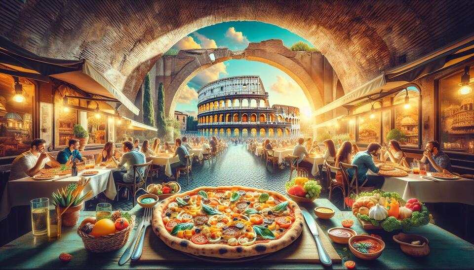 Ristoranti di Roma: Scopri l'Italia della pizza!>