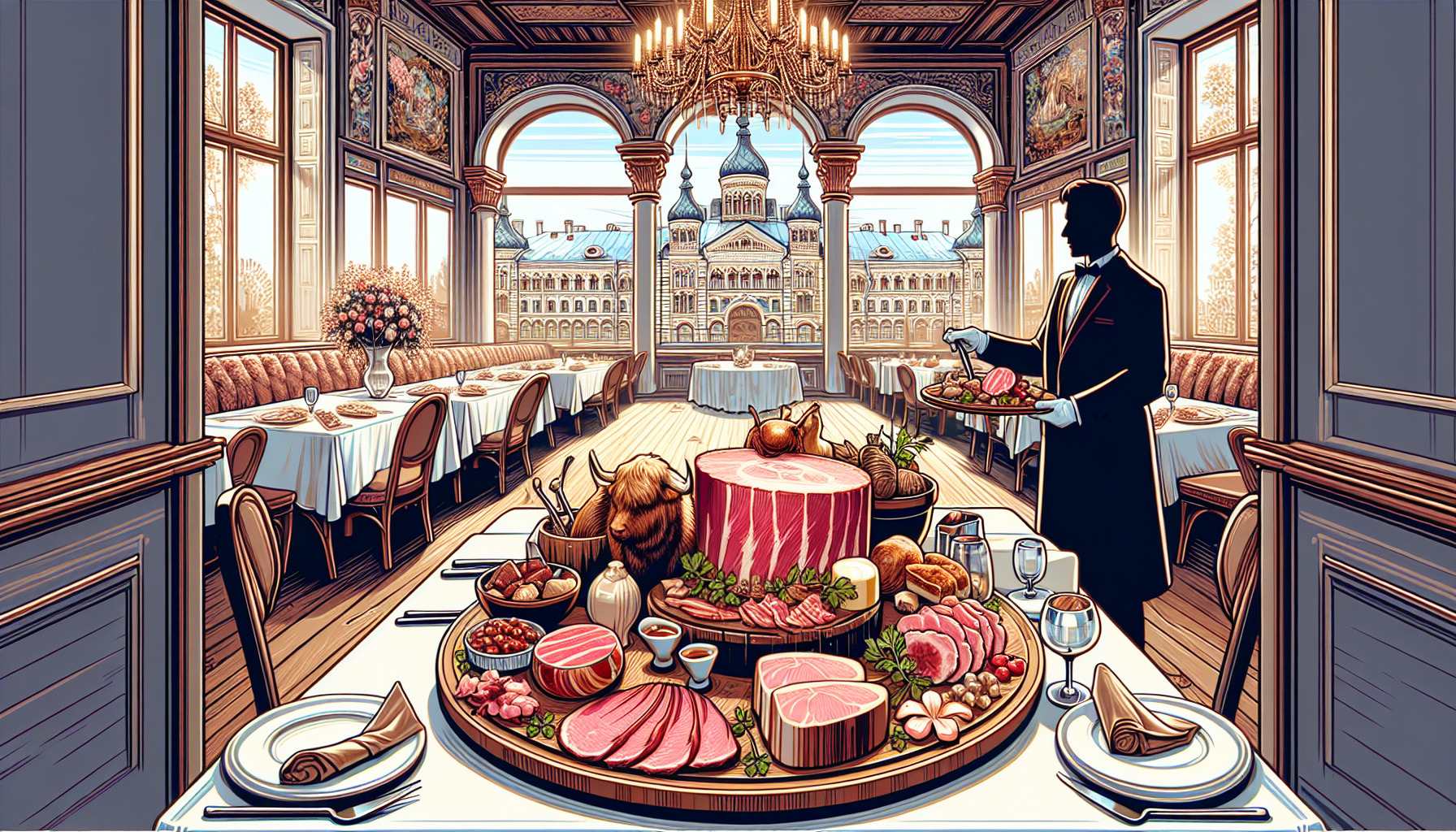 Лучшие рестораны в Перми: мясные деликатесы