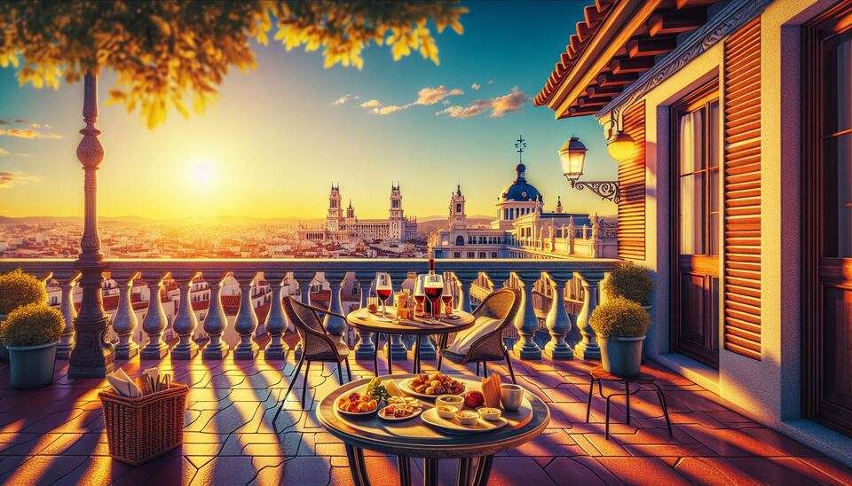 Terrazas Panorámicas en Madrid: Vistas y Sabor>