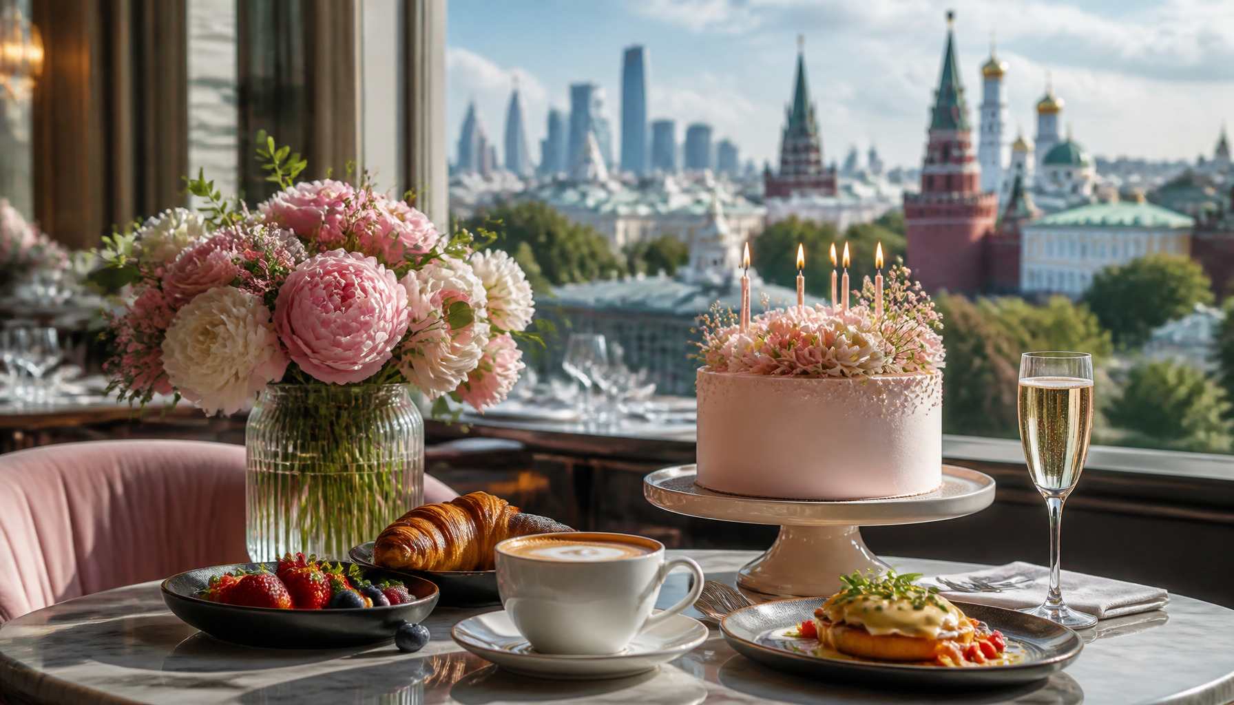 Рестораны Москвы: день рождения и завтрак