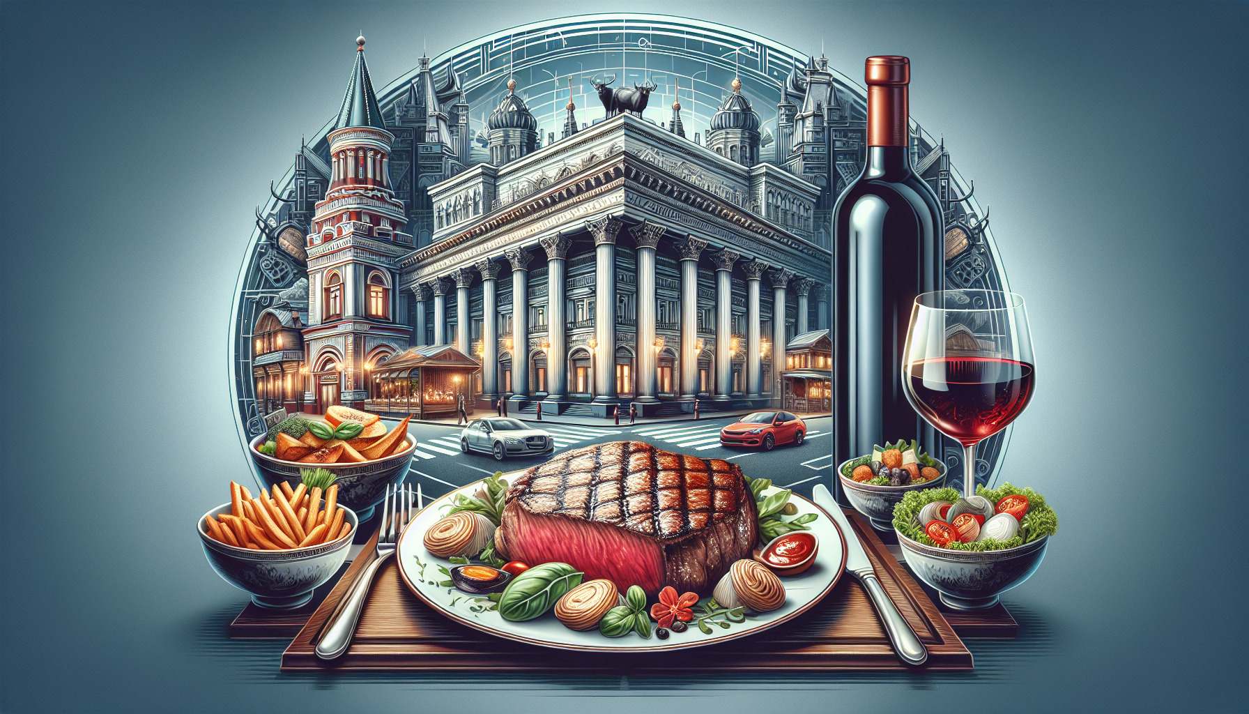 Рестораны в Москве для любителей сочных стейков