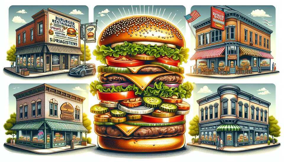 Best Burger Joints Serving American Cuisine in Springfield>