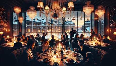 Уютные московские рестораны: приглушенный свет, живая музыка