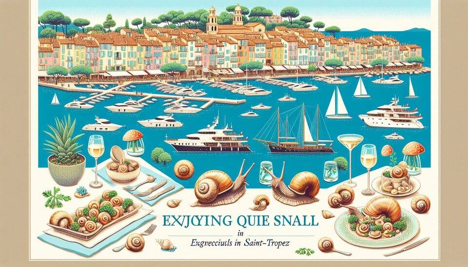 Savourez des escargots exquis à Saint-Tropez>