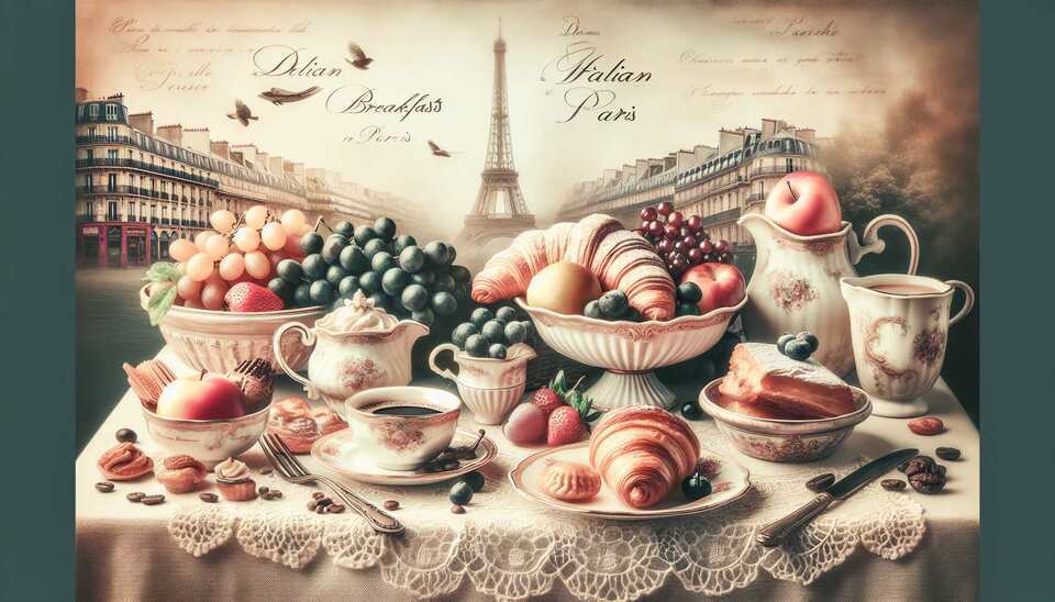 Délicieux petits-déjeuners italiens à Paris>