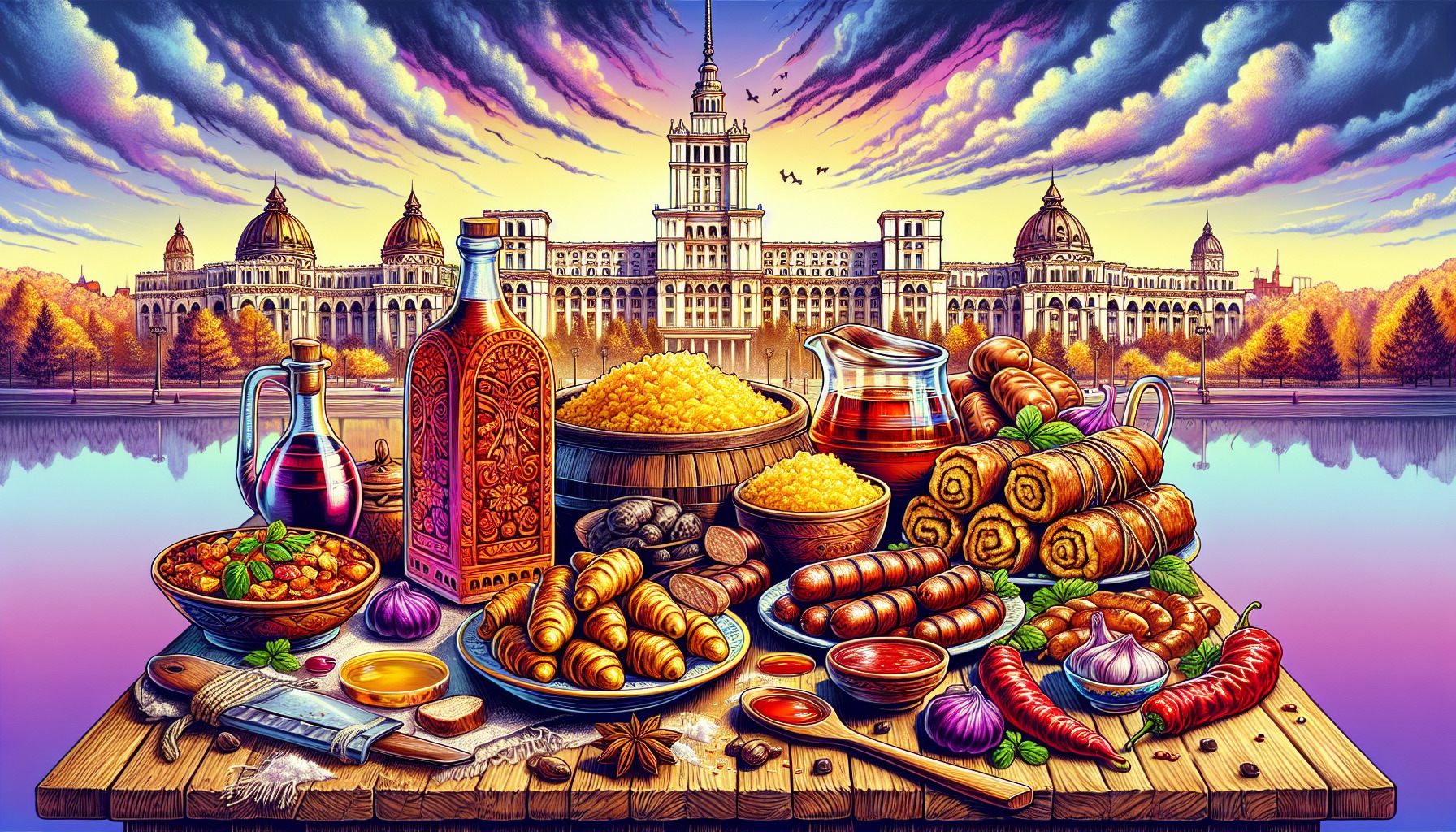Найдите вкус румынской кухни в Бухаресте