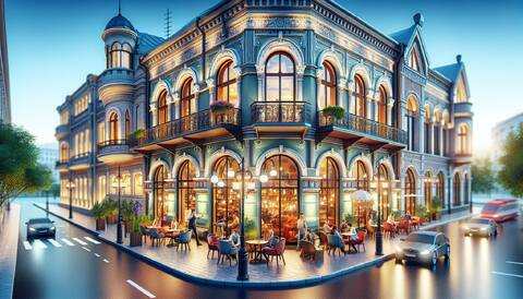 Кафе с живой музыкой в центре города