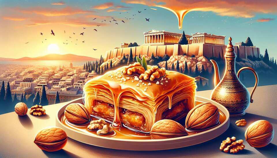 Savor Middle Eastern Desserts in Athens: Baklava Awaits!>