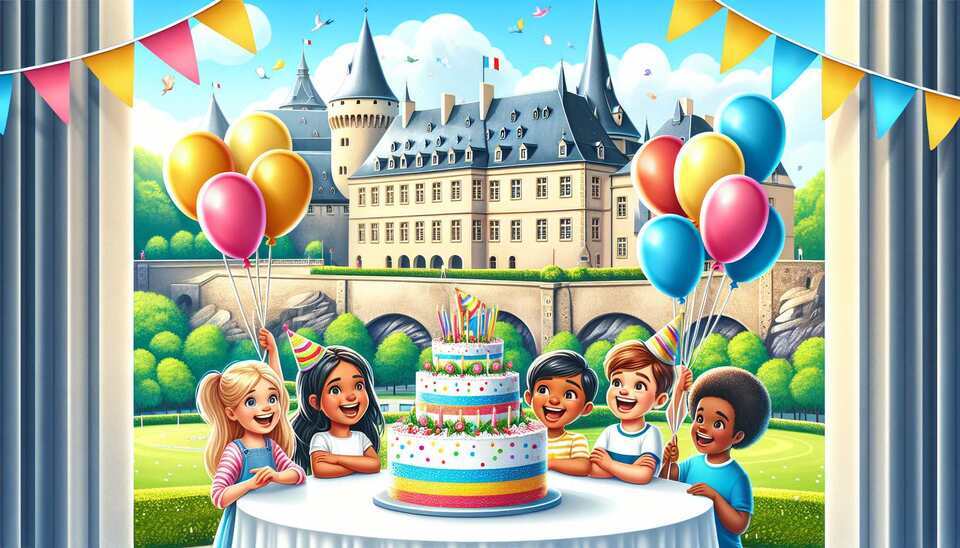 Célébrez l'anniversaire de votre enfant à Luxembourg!>