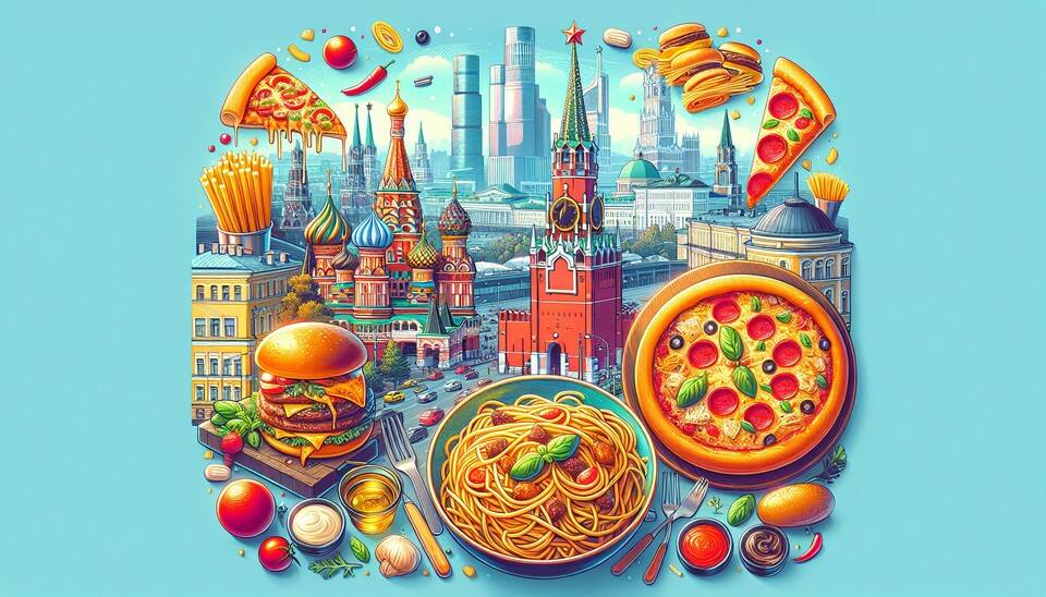 Top Moscow Spots: Italian, Fast Food & Pizza Delights>