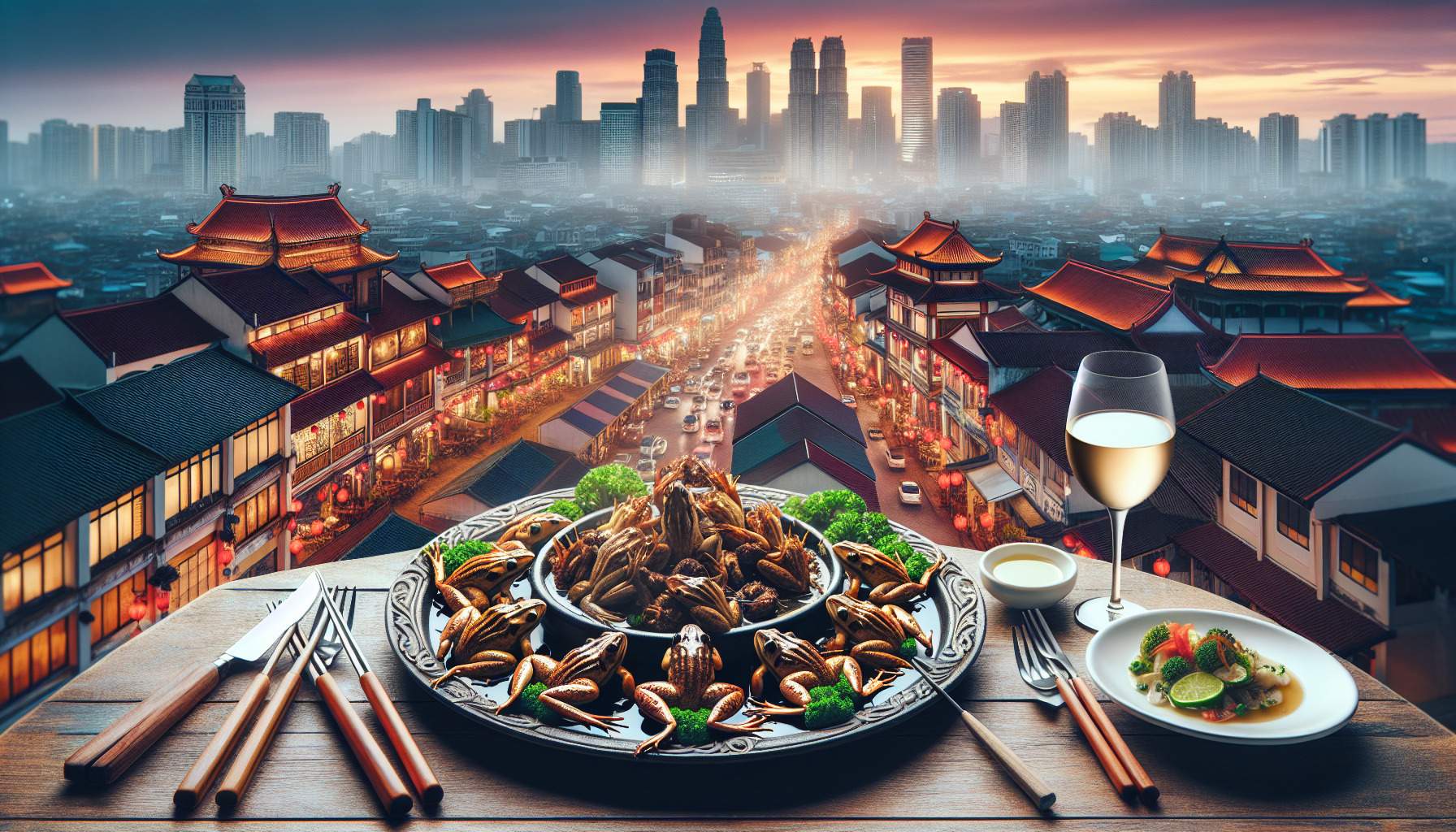 Откройте вкусы города: рестораны с лягушачьими лапками
