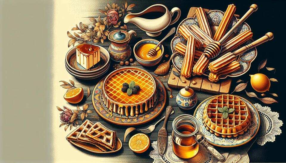 Délices Espagnols: Desserts & Gaufres à Découvrir>