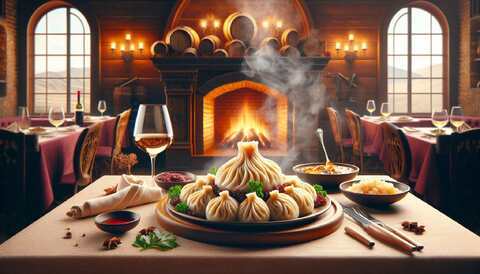 Вкуснейшие хинкалы в ресторанах Махачкалы