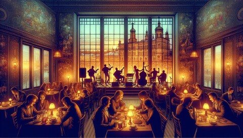 Рестораны Пскова с живой музыкой: лучшие места