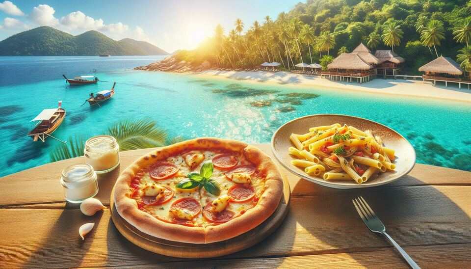 Savor Italian Delights: Pizza & Pasta in Ko Pha-ngan>