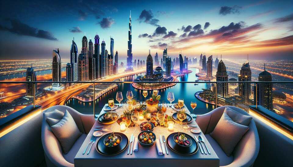 Dubai's Best Rooftop Restaurants with Stunning Views>