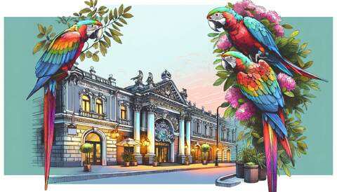 Лучшие рестораны Санкт-Петербурга с попугаями