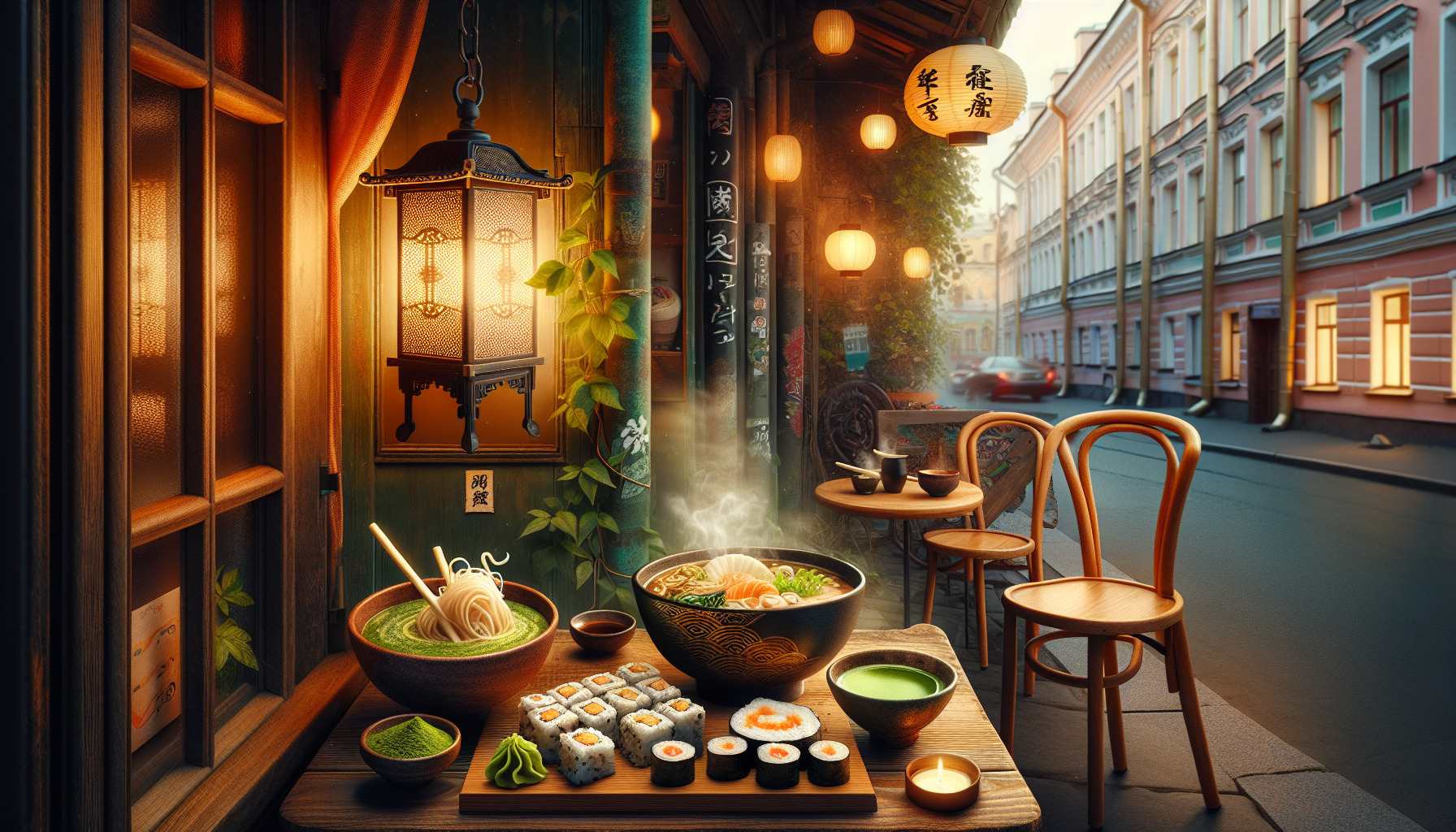 Вкусные недорогие японские кафе в Купчино