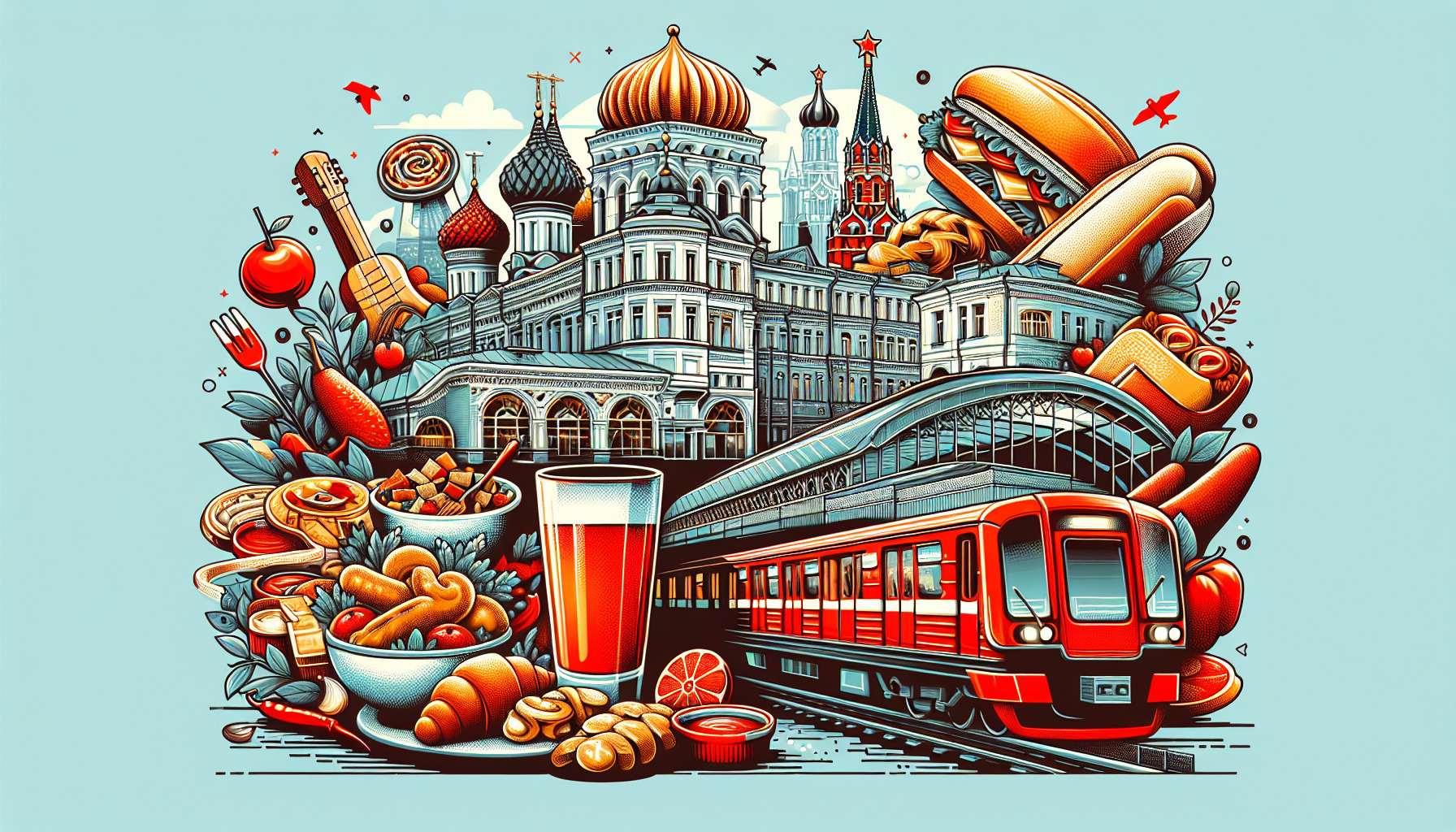 Лучшие рестораны у Красной ветки метро