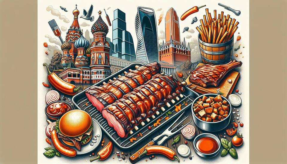 Лучшие BBQ рестораны Москвы: рёбра и барбекю>