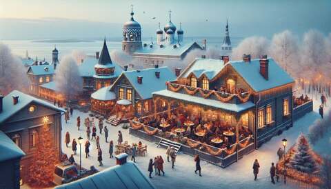 Лучшие рестораны Выборга на Новый год