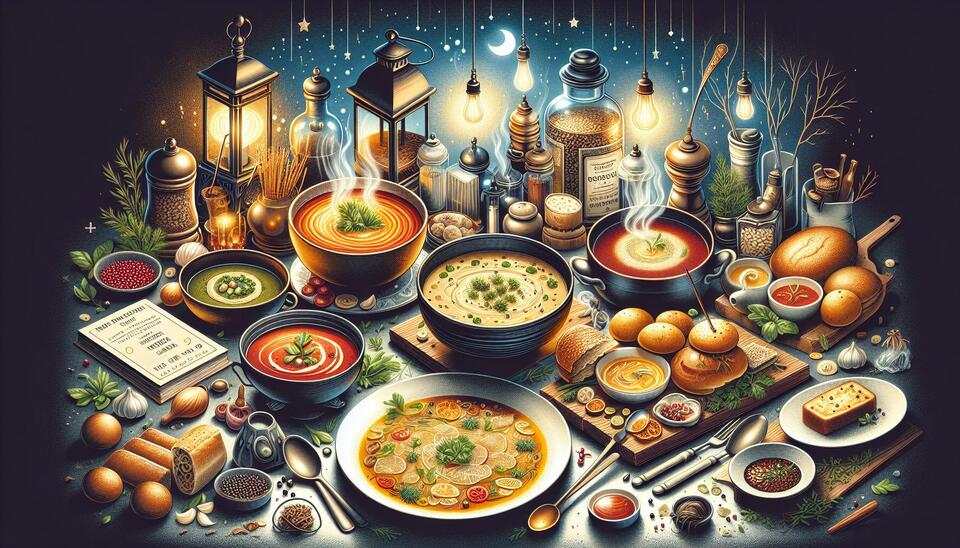 Вкусные супы в лучших ресторанах Нарвы>