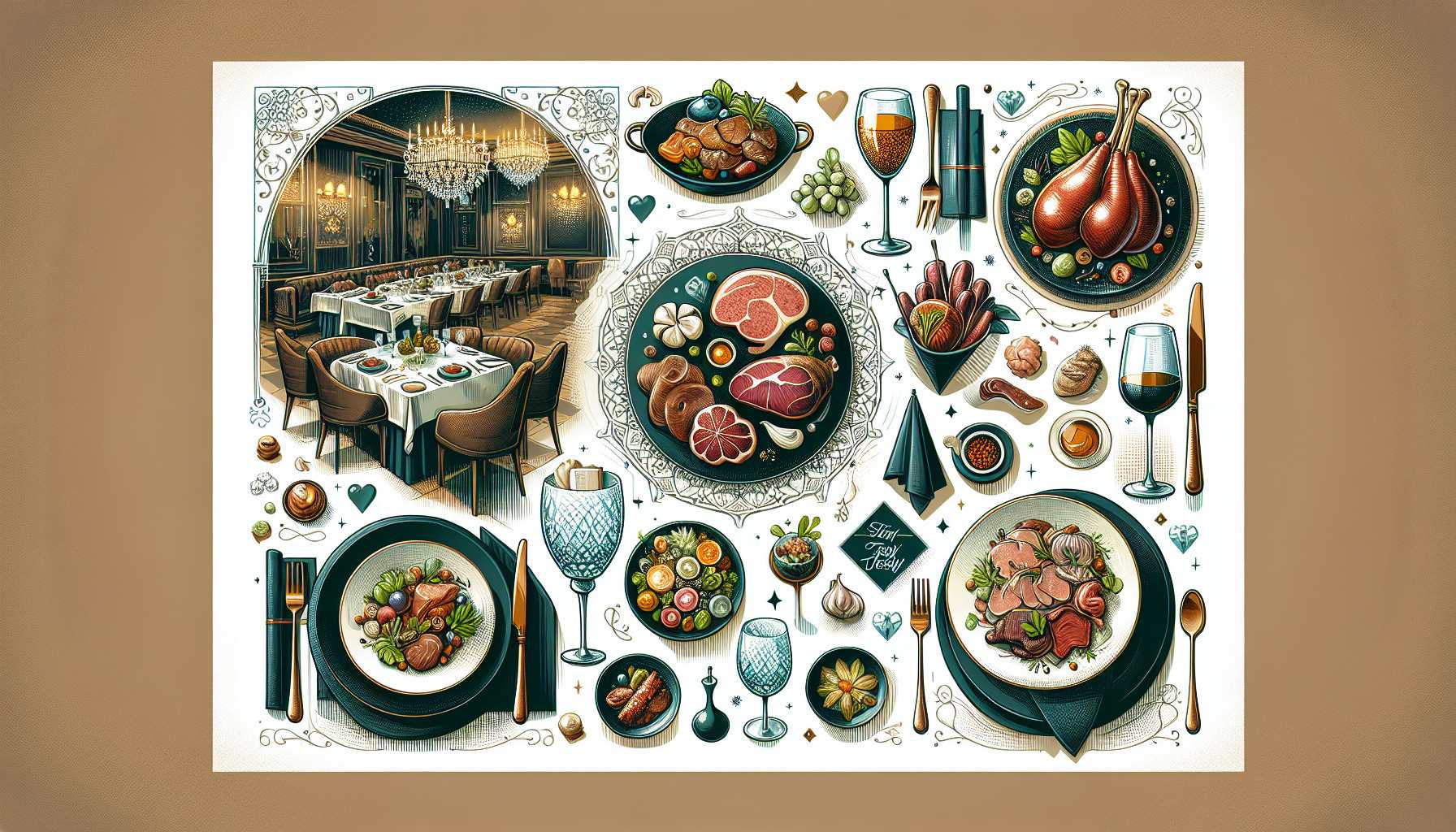 Вкусные рестораны с субпродуктами на любой вкус!