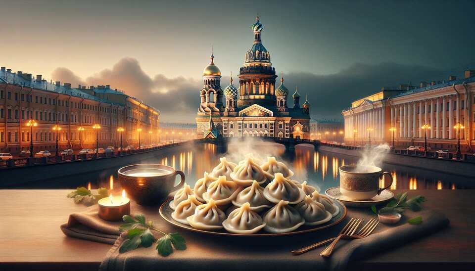 Вкусные пельмени в ресторанах Санкт-Петербурга>
