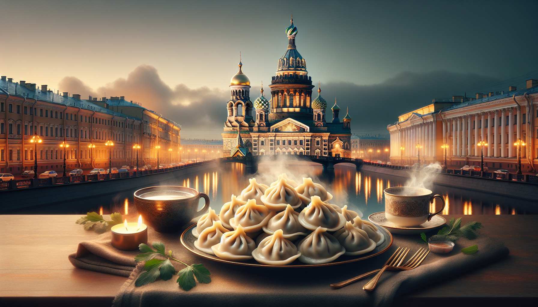 Вкусные пельмени в ресторанах Санкт-Петербурга