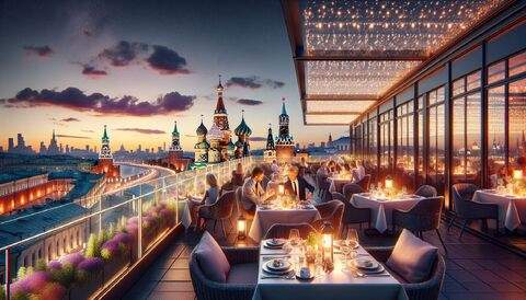 Ужин с панорамой: рестораны на крыше Москвы