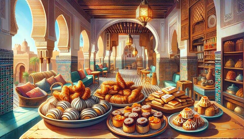 Delightful Moroccan Pastry Spots in Agadir>
