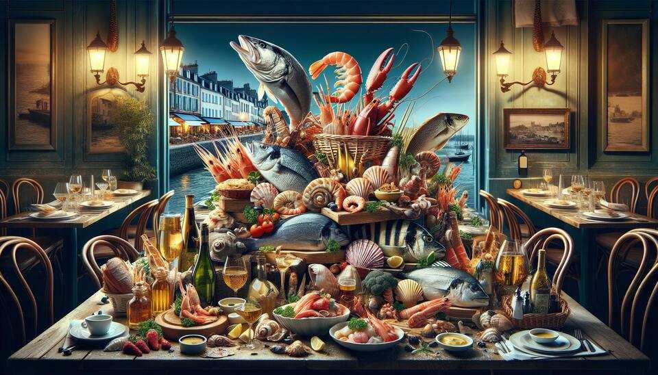 Délices de la mer à Limoges: Restaurants de poisson>